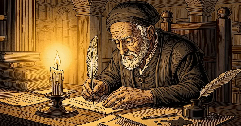 Imagem do guardião de causos do pampa, Aparício Funes